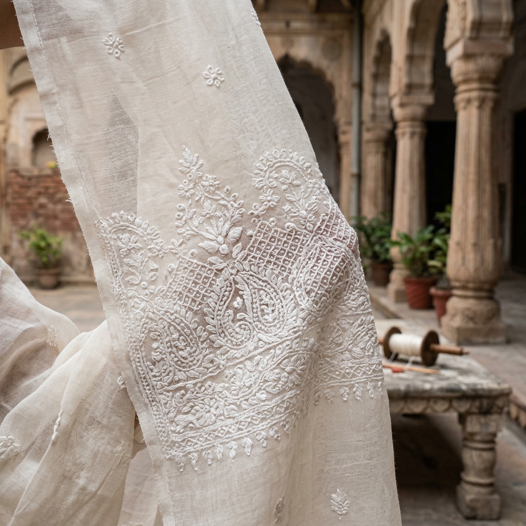 Lucknowi Royal Chikankari