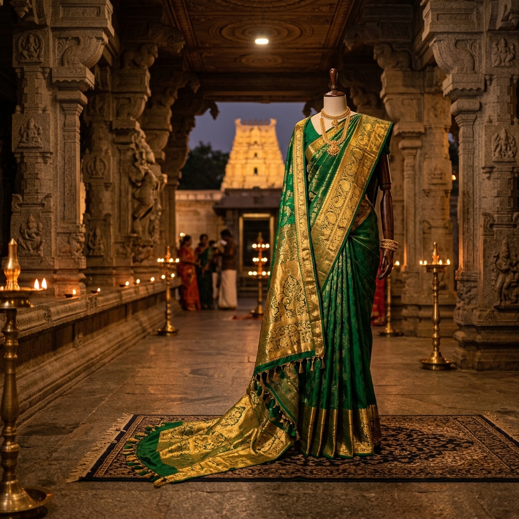 Kanchipuram Temple Gold